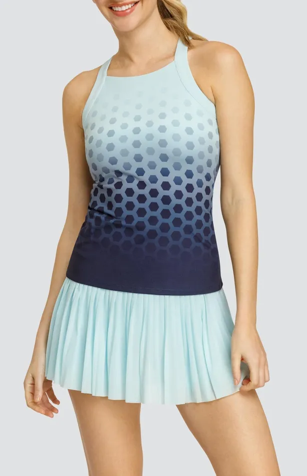 Tail Activewear Zoraya Tank 8211 Blue Hex Ombre Women Tanks