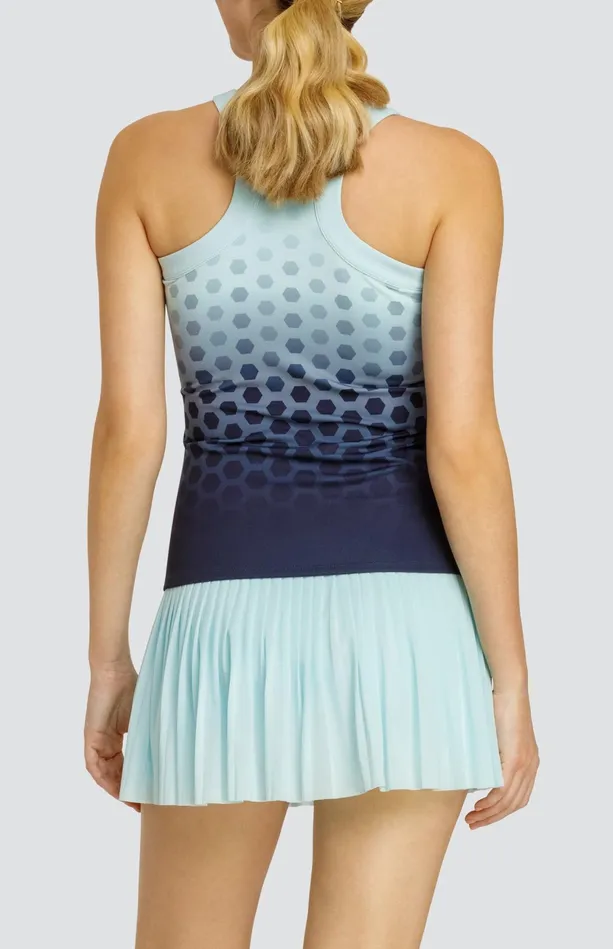 Tail Activewear Zoraya Tank 8211 Blue Hex Ombre Women Tanks