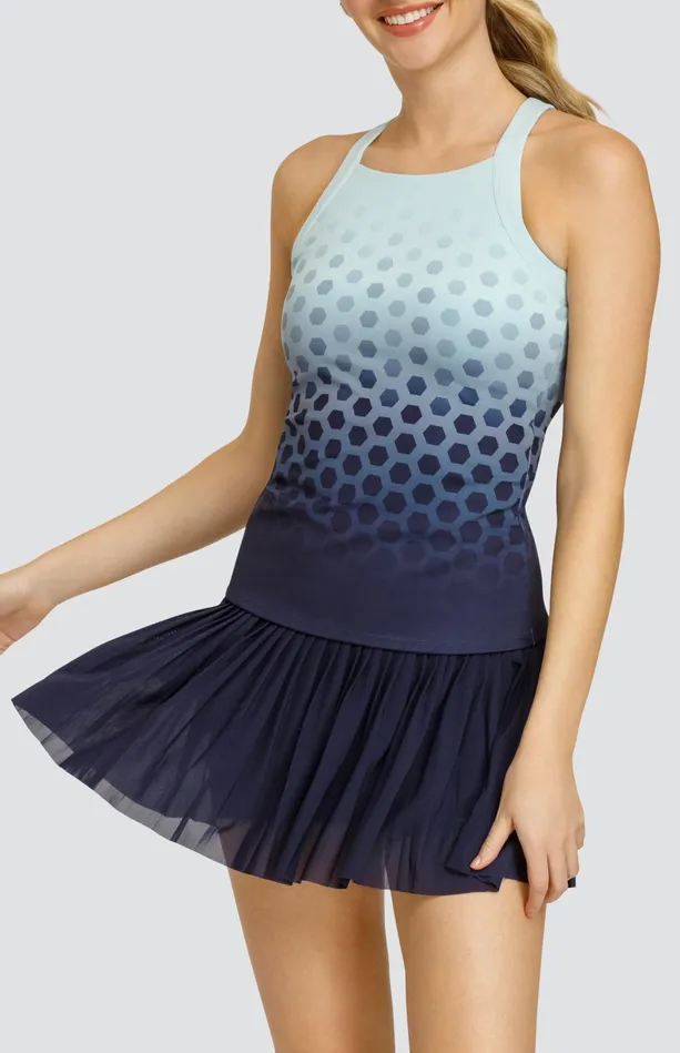 Tail Activewear Zoraya Tank 8211 Blue Hex Ombre Women Tanks