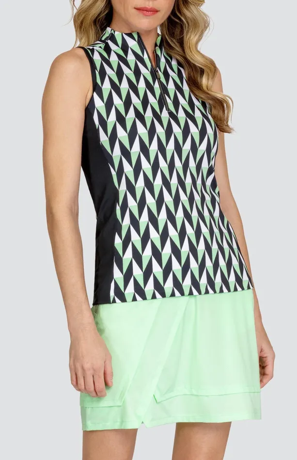 Tail Activewear Zura Top 8211 Chevron Geo Women Sleeveless