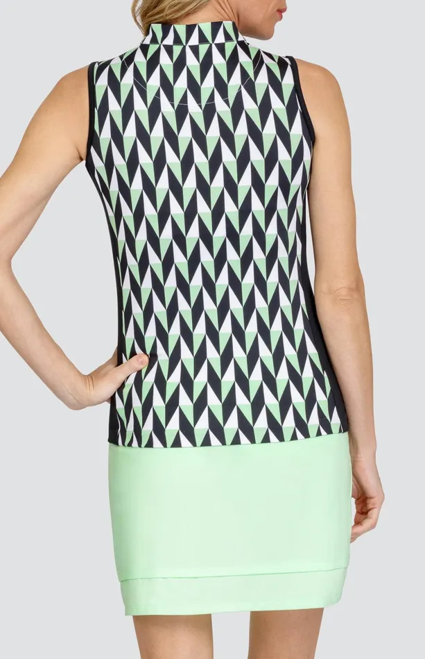 Tail Activewear Zura Top 8211 Chevron Geo Women Sleeveless