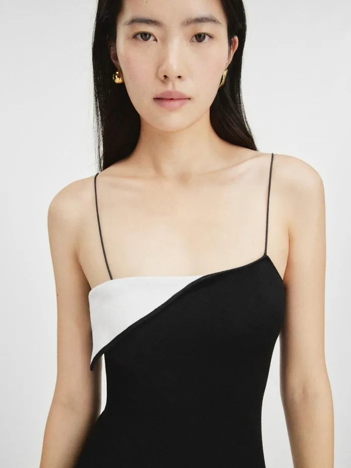 The Aro Mini Dress Black Women JACQUEMUS Dresses and Skirts The Aro Mini Dress Black Women JACQUEMUS Dresses and Skirts