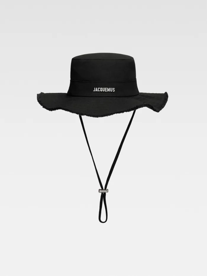 The Artichaut Bucket Hat Black WomenMen JACQUEMUS Hats