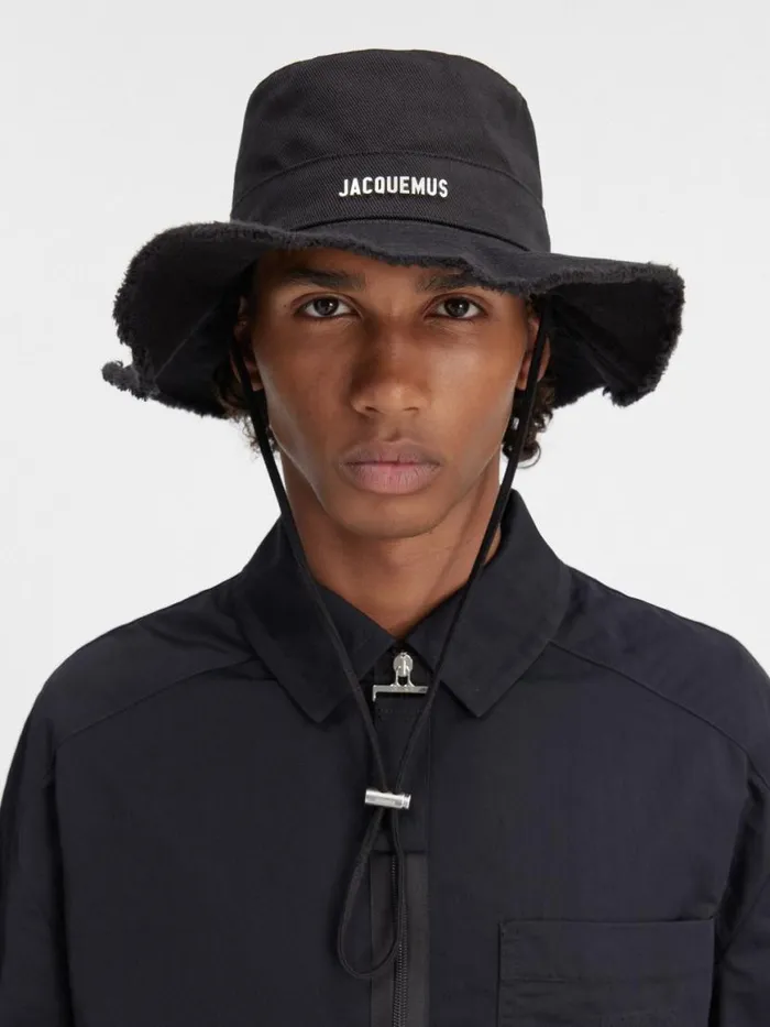 The Artichaut Bucket Hat Black WomenMen JACQUEMUS Hats The Artichaut Bucket Hat Black WomenMen JACQUEMUS Hats