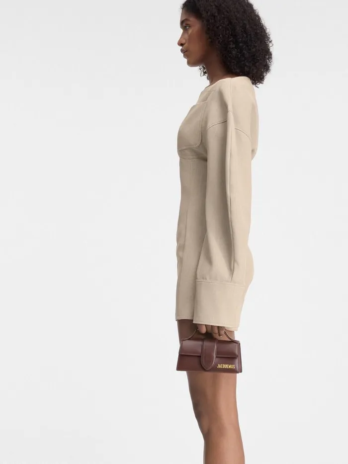 The Bambino Brown Women JACQUEMUS Crossbody and Handbags The Bambino Brown Women JACQUEMUS Crossbody and Handbags