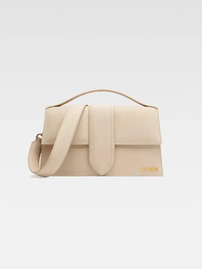 The Bambinou Dark Beige Women JACQUEMUS Crossbody and Handbags
