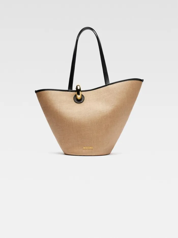 The Bambola Ivoryblack Women JACQUEMUS Shoulder Bags