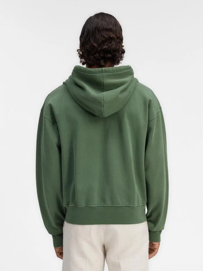 The Camargue Zipped Sweatshirt Dark Green Men JACQUEMUS Sweatshirts and Joggings The Camargue Zipped Sweatshirt Dark Green Men JACQUEMUS Sweatshirts and Joggings