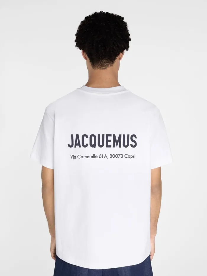 The Capri Address Tshirt Capri White WomenMen JACQUEMUS Tshirts The Capri Address Tshirt Capri White WomenMen JACQUEMUS Tshirts