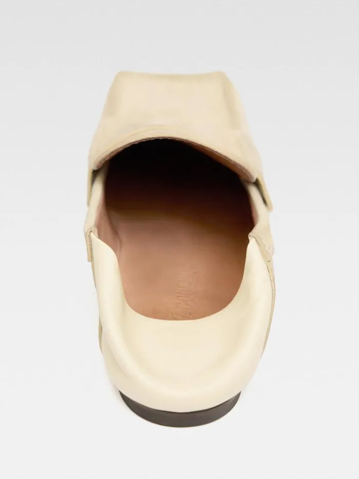 The Carr Loafers Pale Yellow Women JACQUEMUS Shoes The Carr Loafers Pale Yellow Women JACQUEMUS Shoes