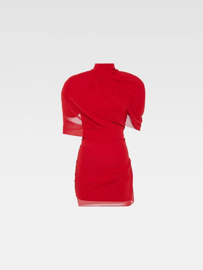 The Castagna Dress Red Women JACQUEMUS Dresses and Skirts The Castagna Dress Red Women JACQUEMUS Dresses and Skirts