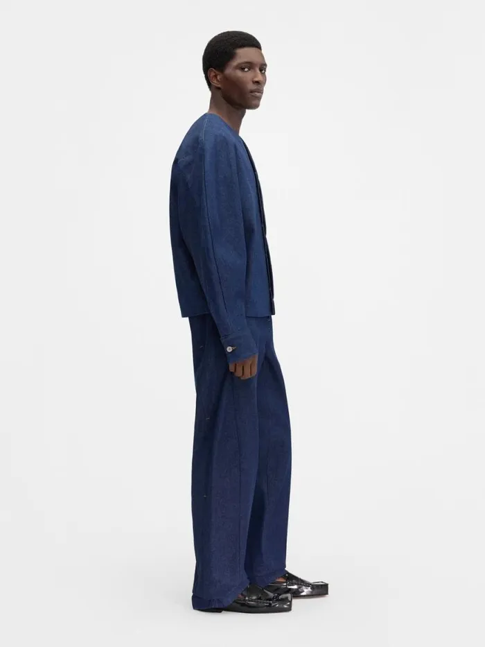 The DeNmes Faro Denim Shirt Navy Men JACQUEMUS Shirts The DeNmes Faro Denim Shirt Navy Men JACQUEMUS Shirts