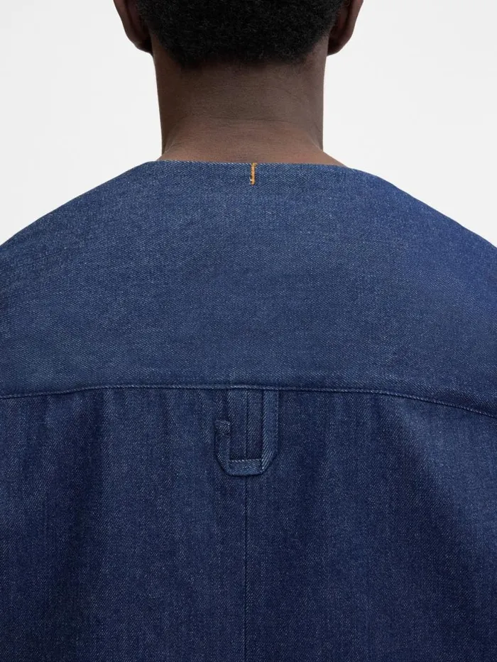 The DeNmes Faro Denim Shirt Navy Men JACQUEMUS Shirts The DeNmes Faro Denim Shirt Navy Men JACQUEMUS Shirts