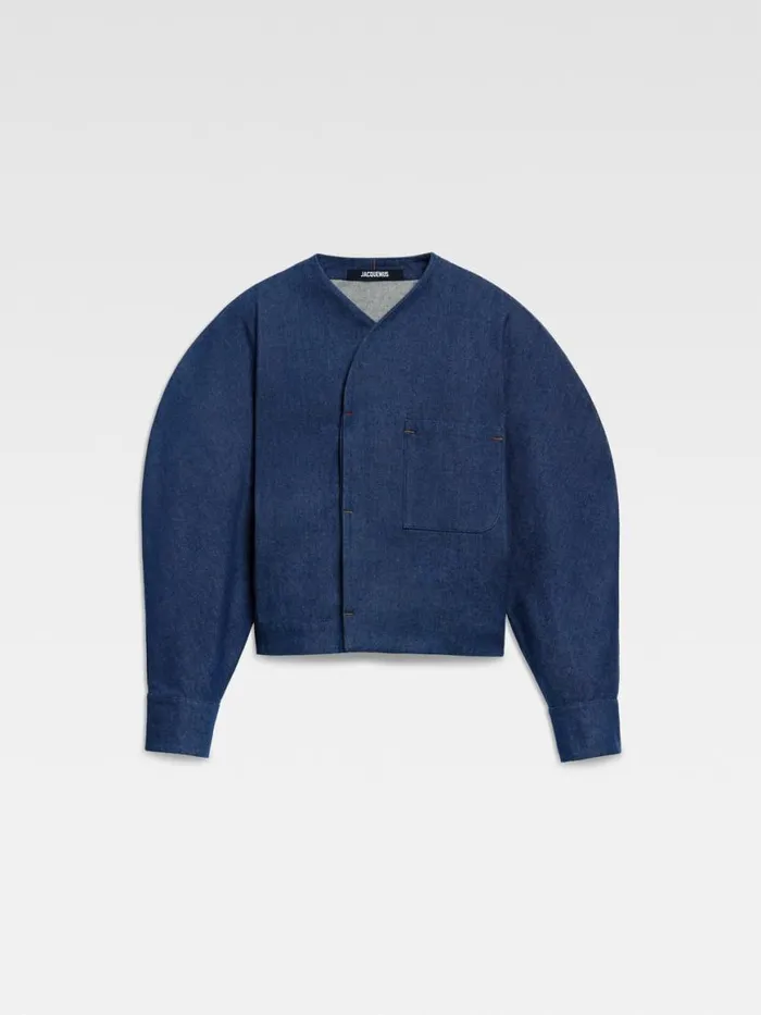 The DeNmes Faro Denim Shirt Navy Men JACQUEMUS Shirts The DeNmes Faro Denim Shirt Navy Men JACQUEMUS Shirts