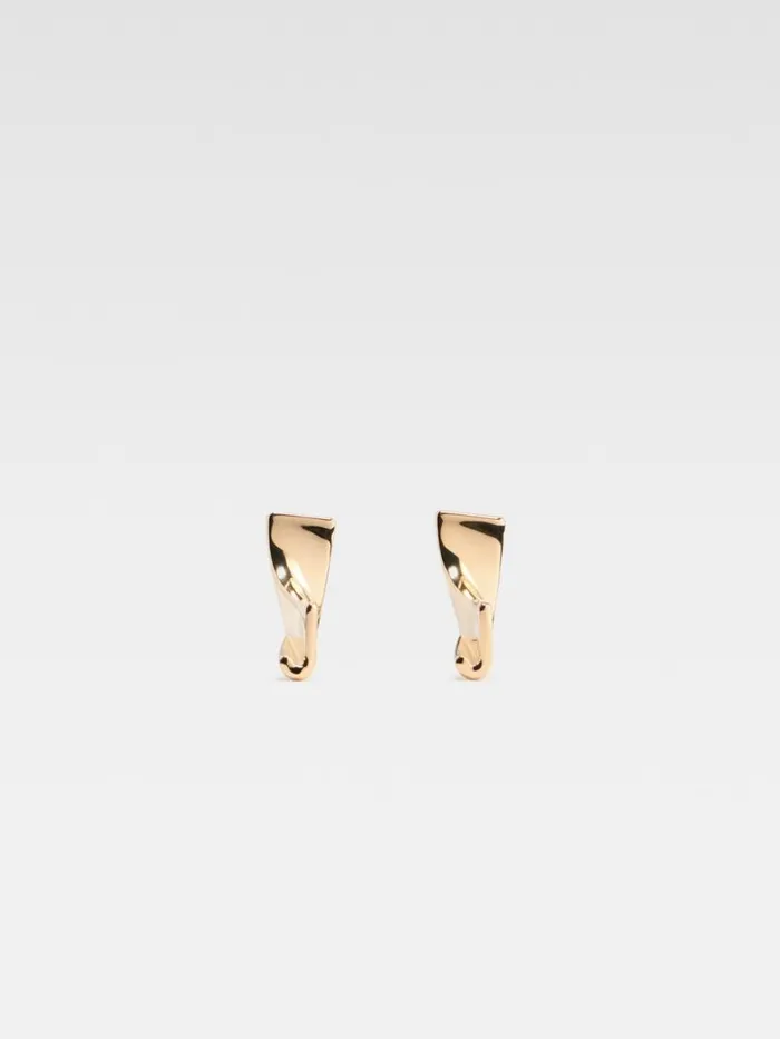 The J Earrings Light Gold Women JACQUEMUS Jewellery