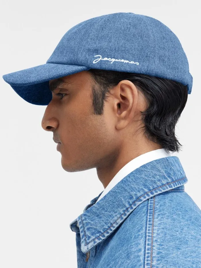 The Jacquemus Cap Blue WomenMen JACQUEMUS Hats The Jacquemus Cap Blue WomenMen JACQUEMUS Hats