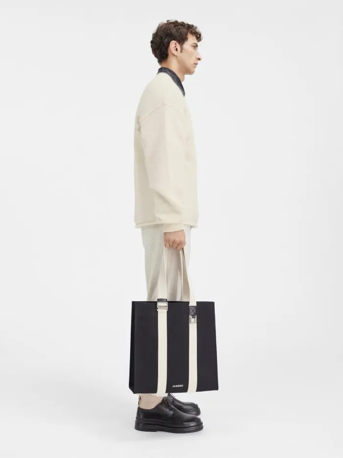 The Jacquemus Sweater Light Beige Men JACQUEMUS Knits The Jacquemus Sweater Light Beige Men JACQUEMUS Knits
