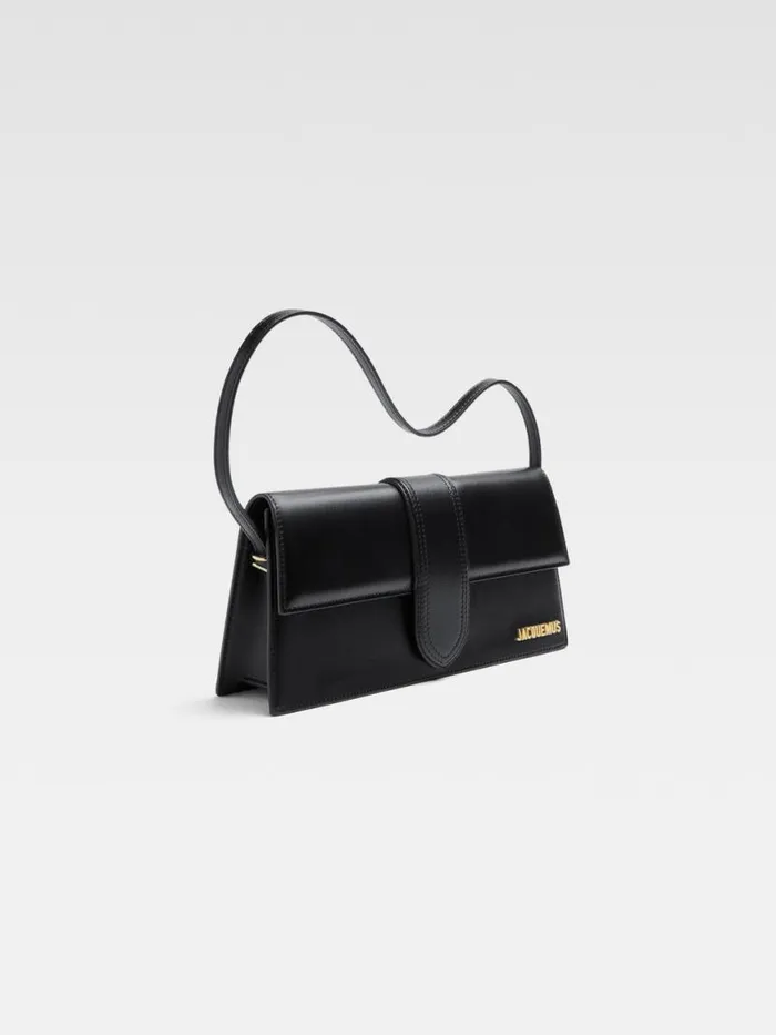 The Long Bambino Black Women JACQUEMUS Shoulder Bags The Long Bambino Black Women JACQUEMUS Shoulder Bags