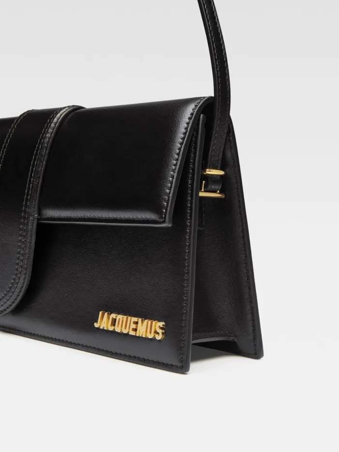 The Long Bambino Black Women JACQUEMUS Shoulder Bags The Long Bambino Black Women JACQUEMUS Shoulder Bags
