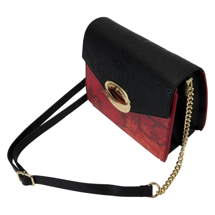 The Lord Of The Rings The One Ring Glow Crossbody Bag Unisex Loungefly Crossbody Bags The Lord Of The Rings The One Ring Glow Crossbody Bag Unisex Loungefly Crossbody Bags
