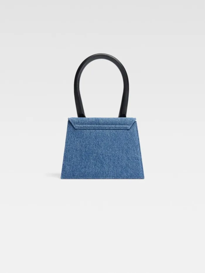 The Medium Chiquito Blue Women JACQUEMUS Crossbody and Handbags The Medium Chiquito Blue Women JACQUEMUS Crossbody and Handbags
