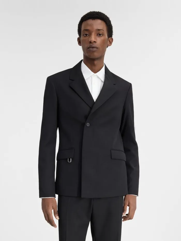 The Melo Jacket Black Men JACQUEMUS Coats and Jackets The Melo Jacket Black Men JACQUEMUS Coats and Jackets