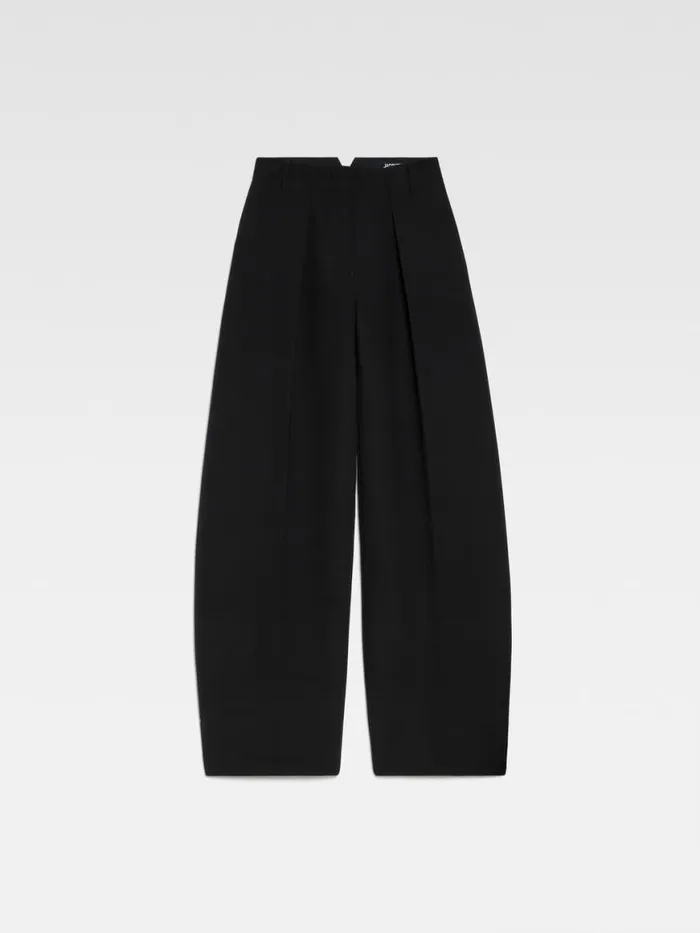 The Ovalo Pants Black Women JACQUEMUS Suits The Ovalo Pants Black Women JACQUEMUS Suits