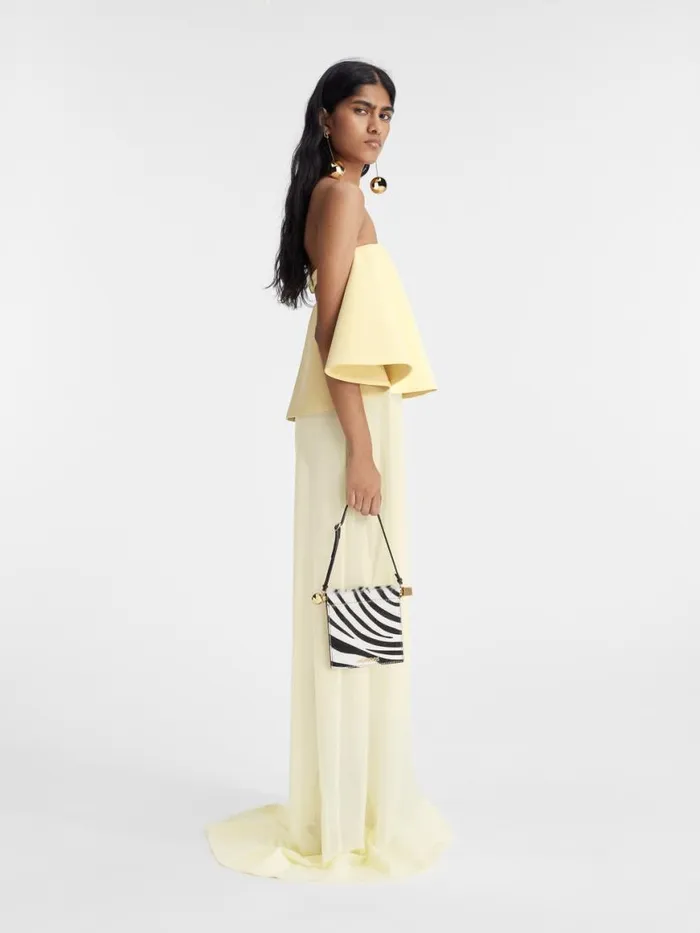The Vela Dress Pale Yellow 2 Women JACQUEMUS Dresses and Skirts The Vela Dress Pale Yellow 2 Women JACQUEMUS Dresses and Skirts