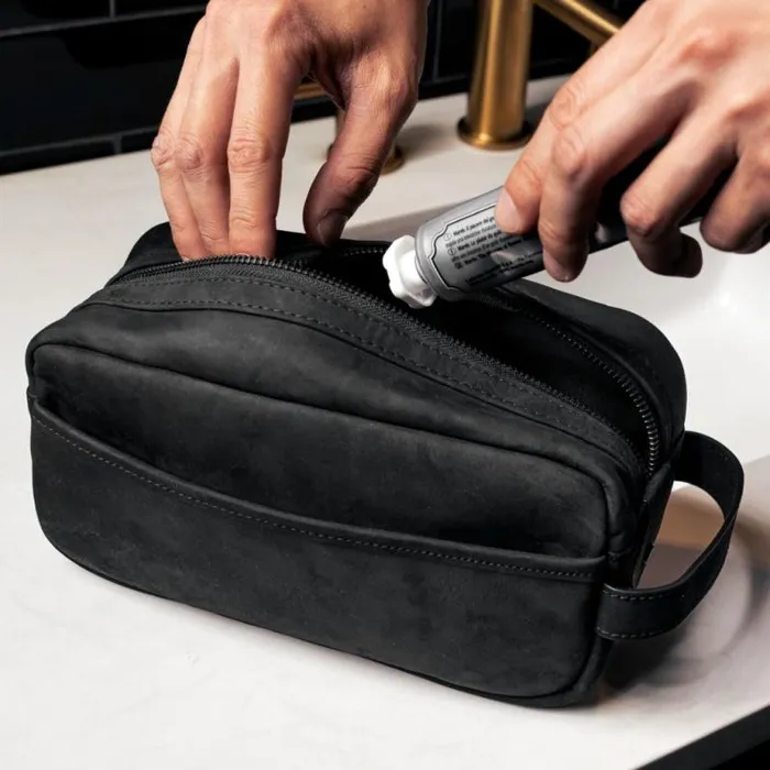 Thursday Boots Duffel and Travel Bags Dopp Kit Black Matte 8211 Men Thursday Boots Duffel and Travel Bags Dopp Kit Black Matte 8211 Men