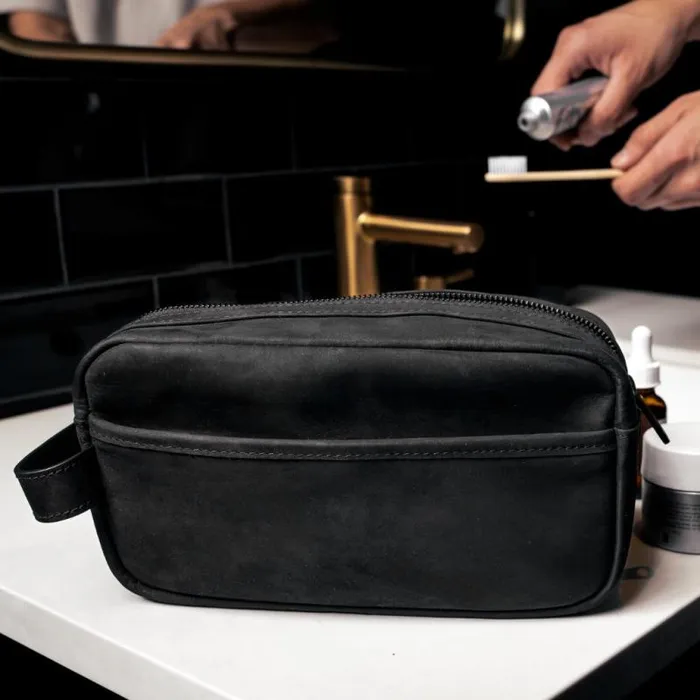 Thursday Boots Duffel and Travel Bags Dopp Kit Black Matte 8211 Men Thursday Boots Duffel and Travel Bags Dopp Kit Black Matte 8211 Men