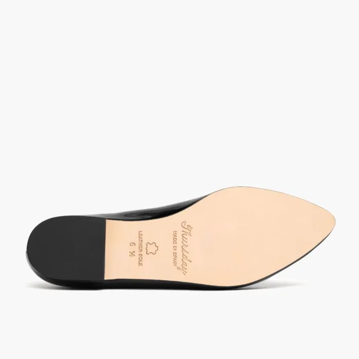 Thursday Boots Loafers and Flats Viva Black Patent 8211 Women Thursday Boots Loafers and Flats Viva Black Patent 8211 Women