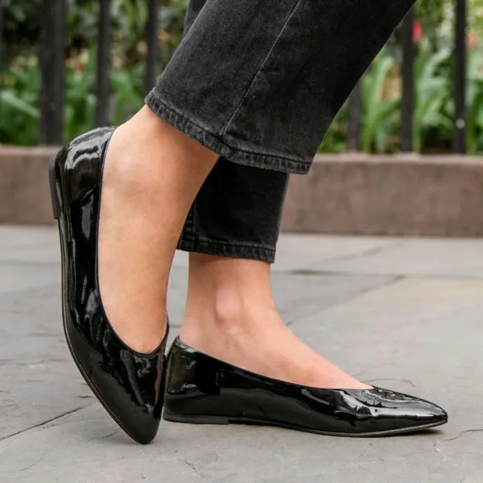 Thursday Boots Loafers and Flats Viva Black Patent 8211 Women Thursday Boots Loafers and Flats Viva Black Patent 8211 Women