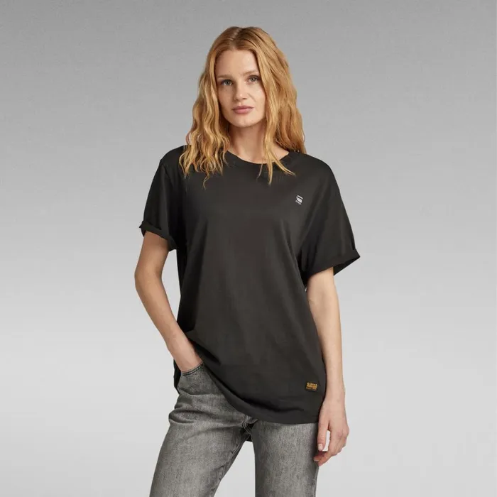 Tops and Tshirts Women GStar RAW Lash Fem Loose Top Dark Black