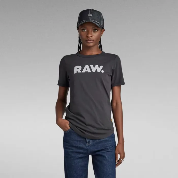 Tops and Tshirts Women GStar RAW RAW Slim Top Shadow