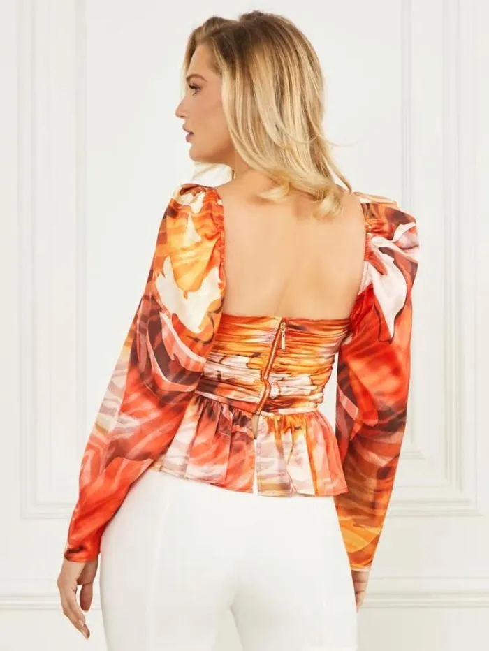 Tops And Sweaters Women Marciano Speakeasy Top Dreamer Print