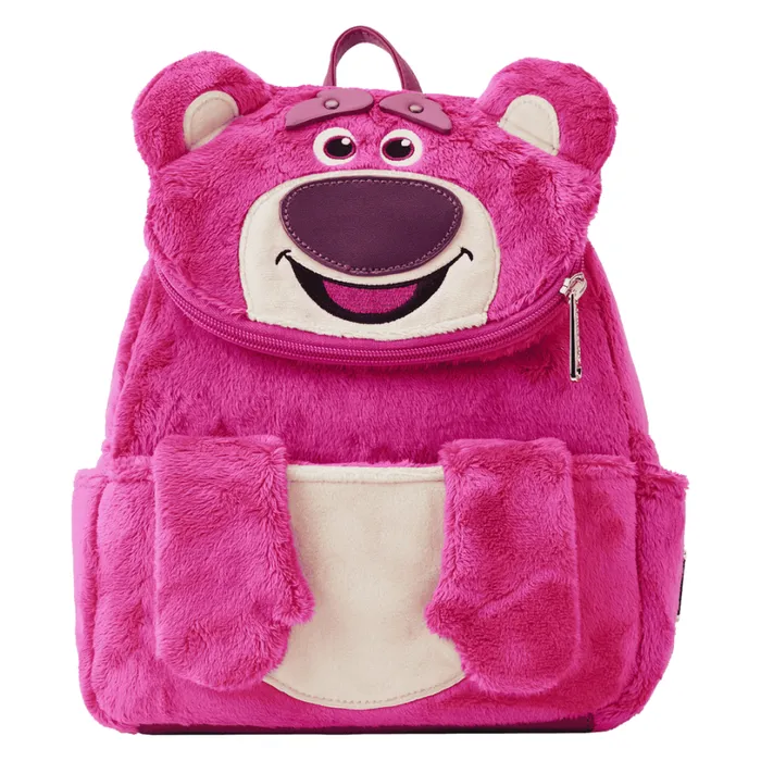 Toy Story Lotso Plush Pocket Mini Backpack Unisex Loungefly Backpacks
