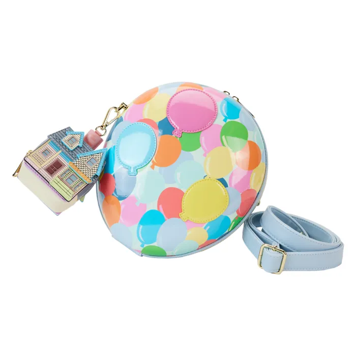 Up Exclusive Balloon House Figural Crossbody Bag With Coin Bag Unisex Loungefly Bags and Wallets Up Exclusive Balloon House Figural Crossbody Bag With Coin Bag Unisex Loungefly Bags and Wallets