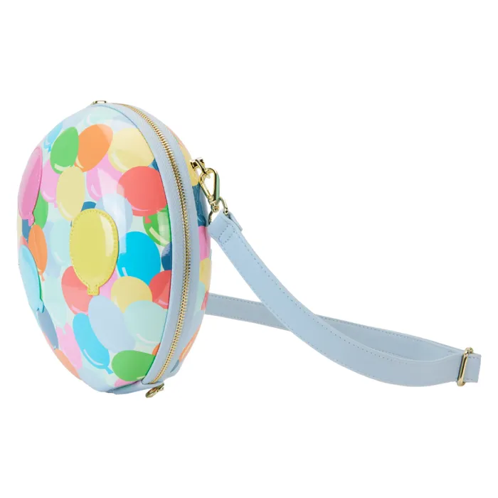 Up Exclusive Balloon House Figural Crossbody Bag With Coin Bag Unisex Loungefly Bags and Wallets