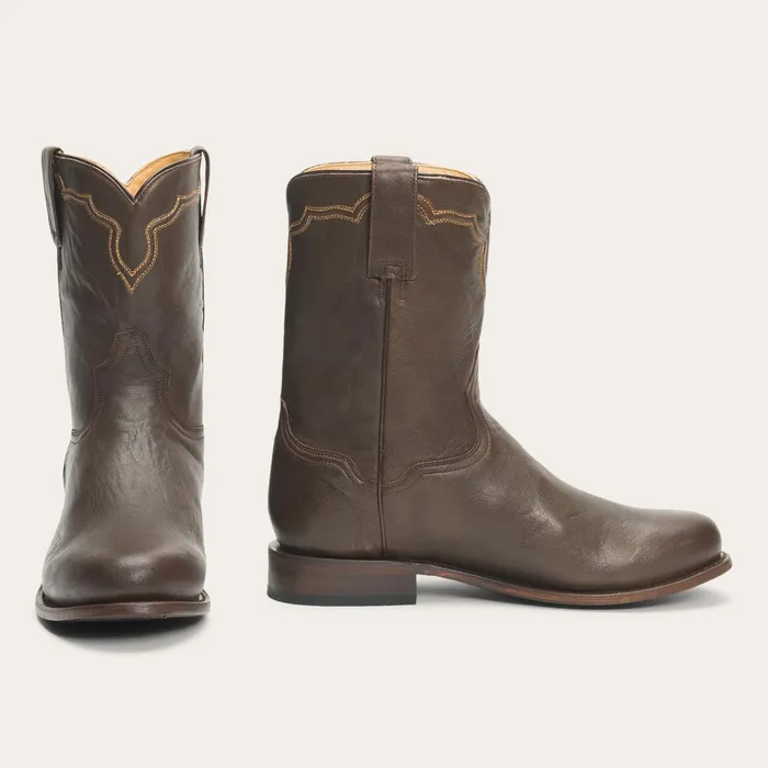 Western Men Stetson Puncher Boots Brown