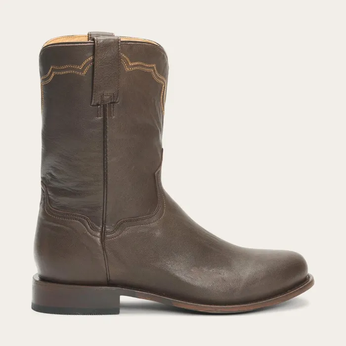 Western Men Stetson Puncher Boots Brown