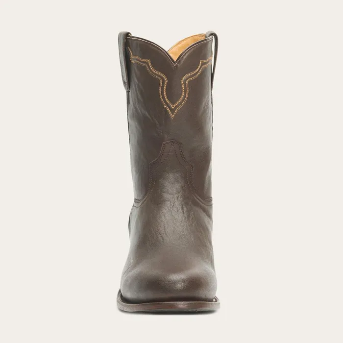 Western Men Stetson Puncher Boots Brown
