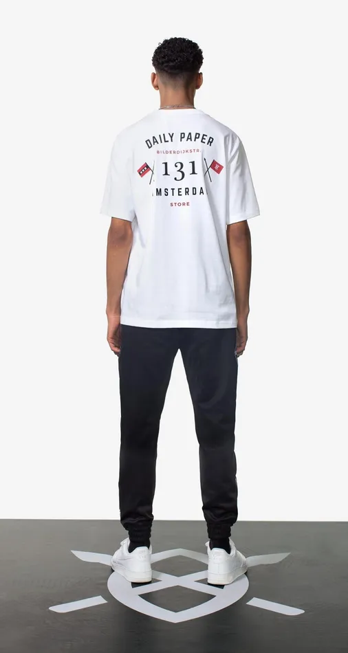 White Amsterdam Flagship Store TShirt White Men Daily Paper TShirts