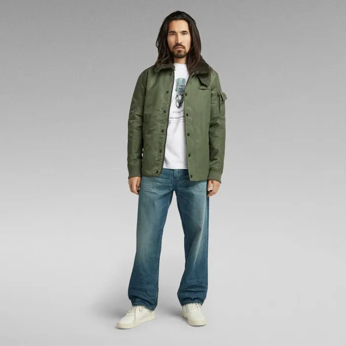 Winter Coats MenWomen GStar RAW Unisex Field Liner Jacket Light Hunter