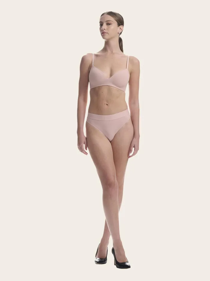 Wolford Beauty Cotton Skin Bra Powder Pink Women Bras