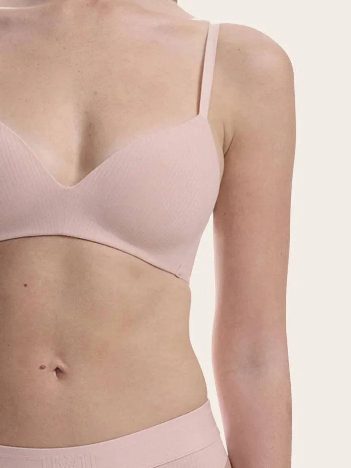 Wolford Beauty Cotton Skin Bra Powder Pink Women Bras