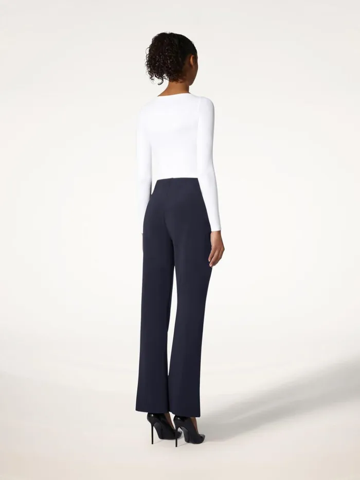 Wolford Scuba Trousers Deep Night Women Trousers and Jumpsuits