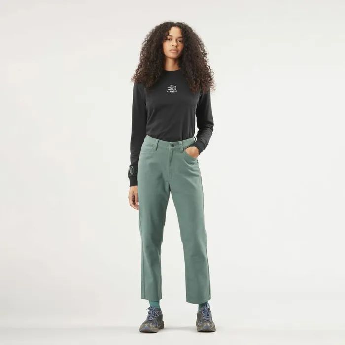 Woman COTAGO DRILL PANTS Picture Organic Clothing Pants