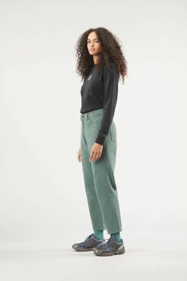 Woman COTAGO DRILL PANTS Picture Organic Clothing Pants
