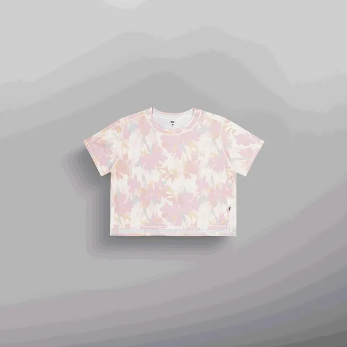 Woman NOVITA PRINTED TECH TEE Picture Organic Clothing TShirts