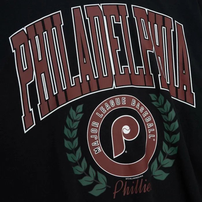 Women039s MLB Mitchell and Ness Womens Logo Lt Crew 20 Philadelphia Phillies Women039s MLB Mitchell and Ness Womens Logo Lt Crew 20 Philadelphia Phillies